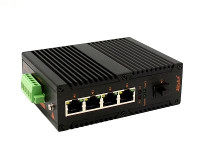 工業級POE（NT品牌）百兆非網管1光4電交換機